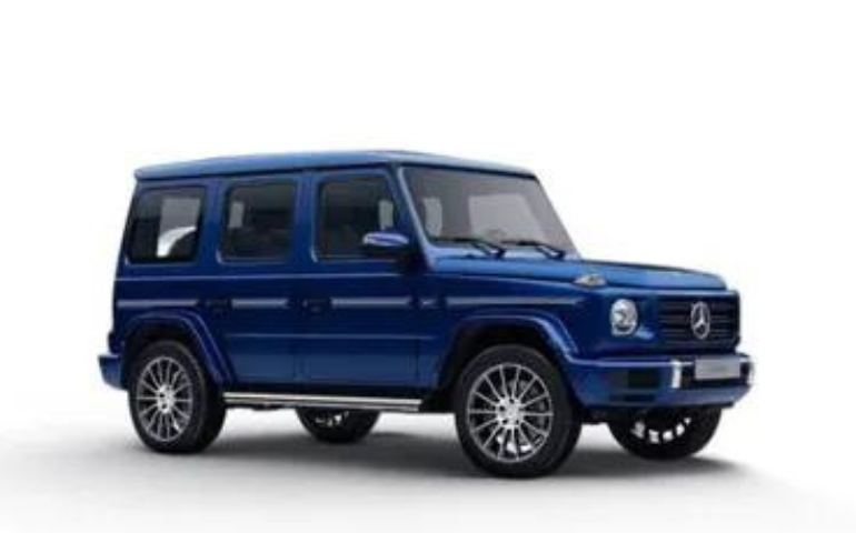 rent a MERCEDES G63 BLUE Dubai